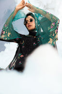 3 Pc Unstitched Embroidered Lawn Suit