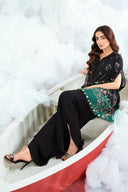 3 Pc Unstitched Embroidered Lawn Suit