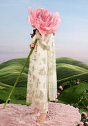 3 Pc Unstitched Embroidered Lawn Suit