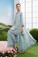 3 Pc Unstitched Embroidered Lawn Suit
