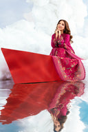 3 Pc Unstitched Embroidered Lawn Suit