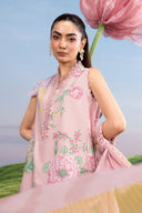 3 Pc Unstitched Embroidered Lawn Suit