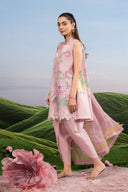 3 Pc Unstitched Embroidered Lawn Suit
