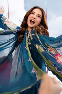 3 Pc Unstitched Embroidered Lawn Suit