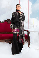 3 Pc Unstitched Embroidered Lawn Suit