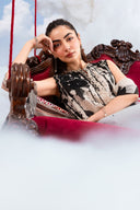 3 Pc Unstitched Embroidered Lawn Suit