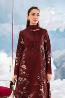 3 Pc Unstitched Embroidered Lawn Suit