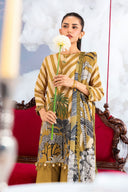 3 Pc Unstitched Embroidered Lawn Suit