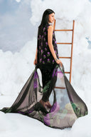 3 Pc Unstitched Embroidered Lawn Suit