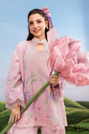 3 Pc Unstitched Embroidered Lawn Suit
