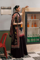 3 Pc Unstitched Embroidered Slub Khaddar Suit