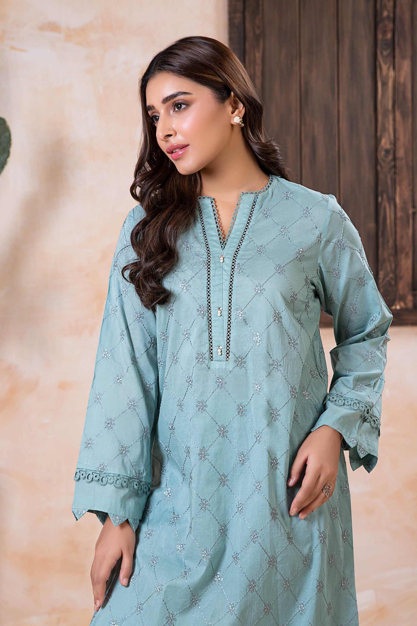 2 Piece Embroidered Lawn Suit