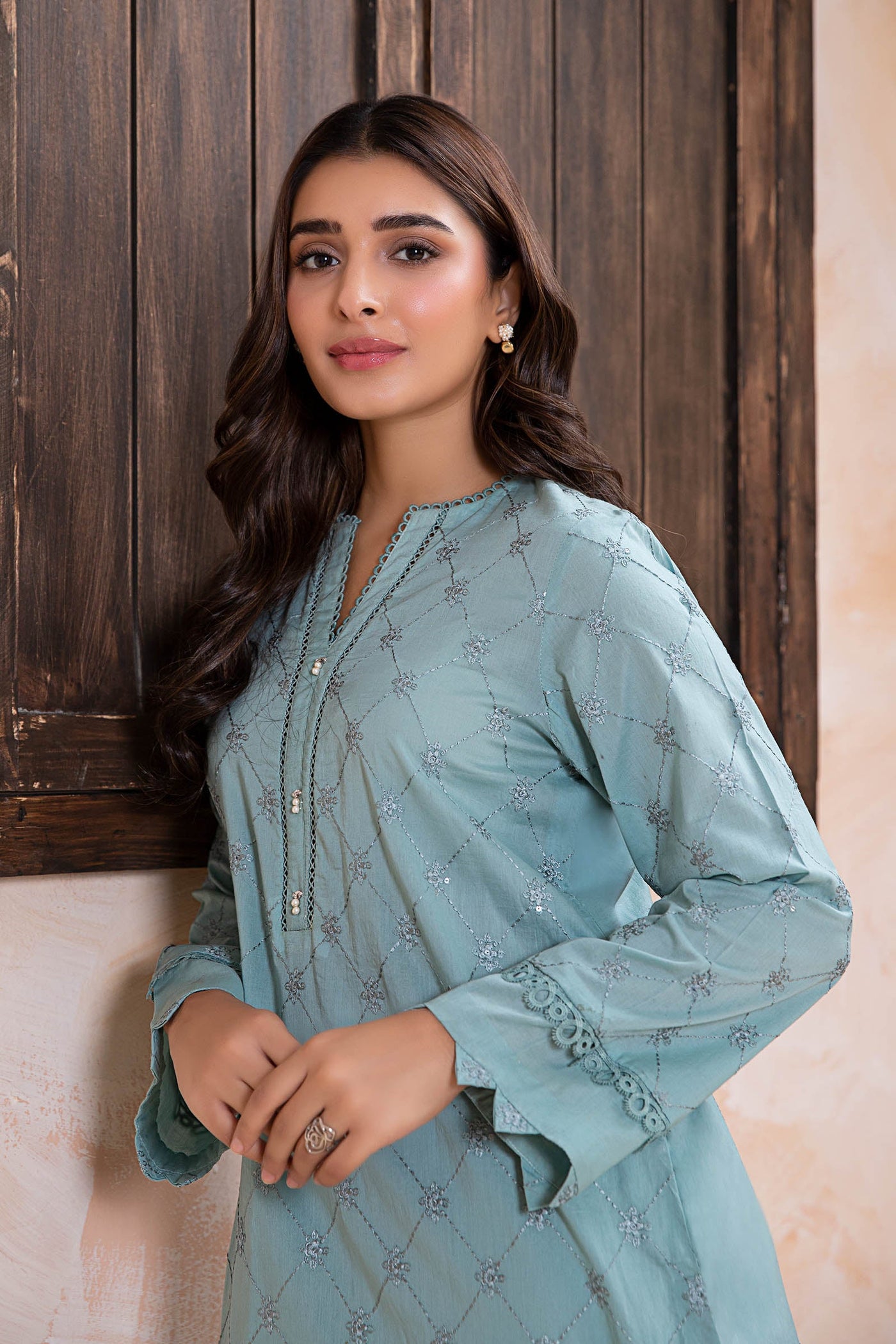 2 Piece Embroidered Lawn Suit