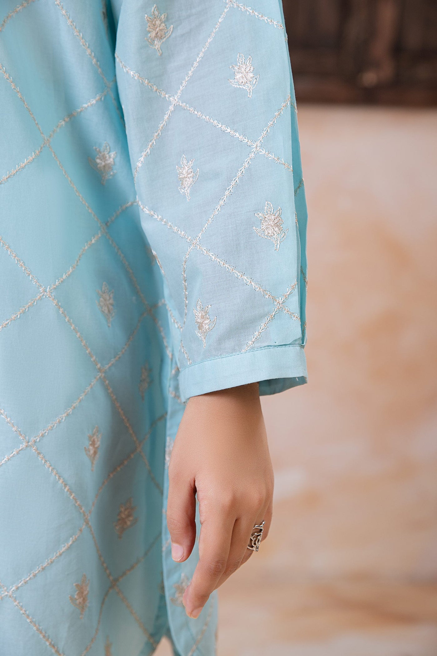 2 Piece Embroidered Lawn Suit