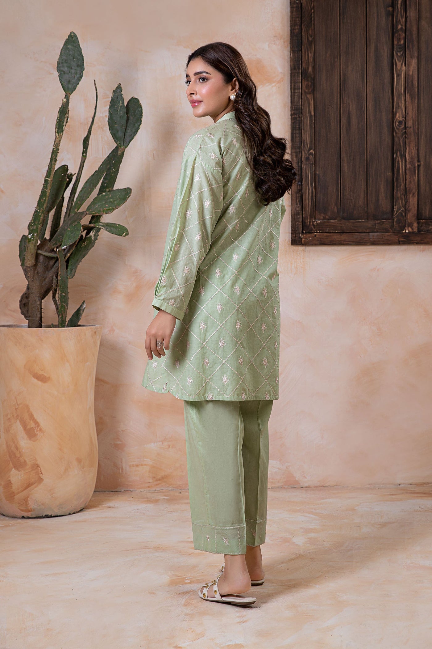 2 Piece Embroidered Lawn Suit