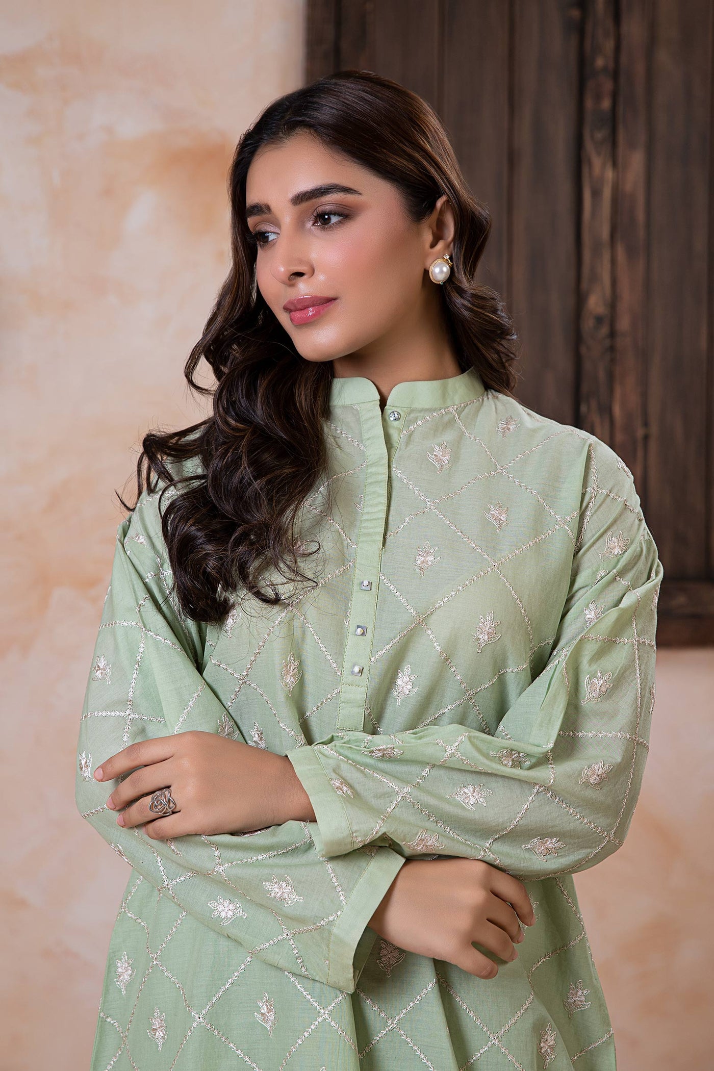 2 Piece Embroidered Lawn Suit