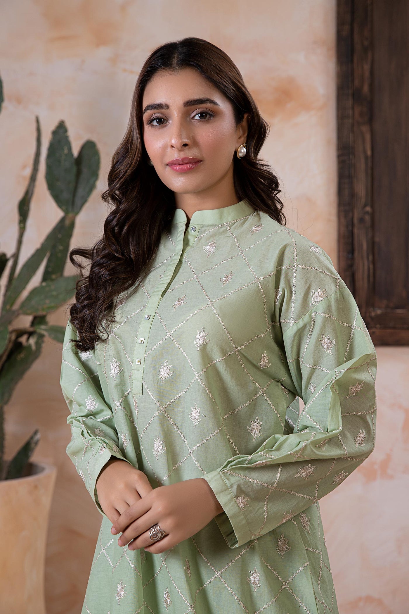 2 Piece Embroidered Lawn Suit