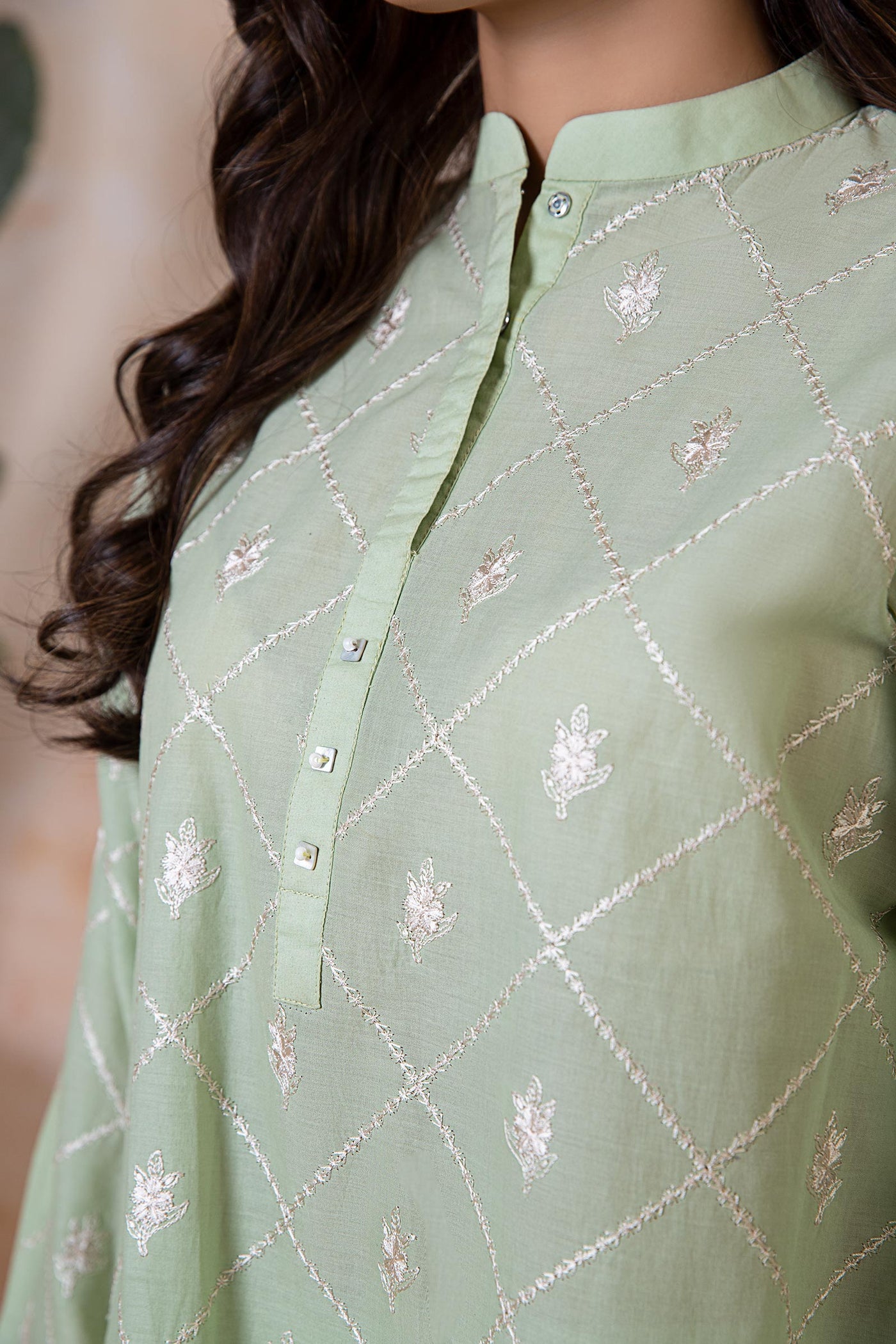 2 Piece Embroidered Lawn Suit