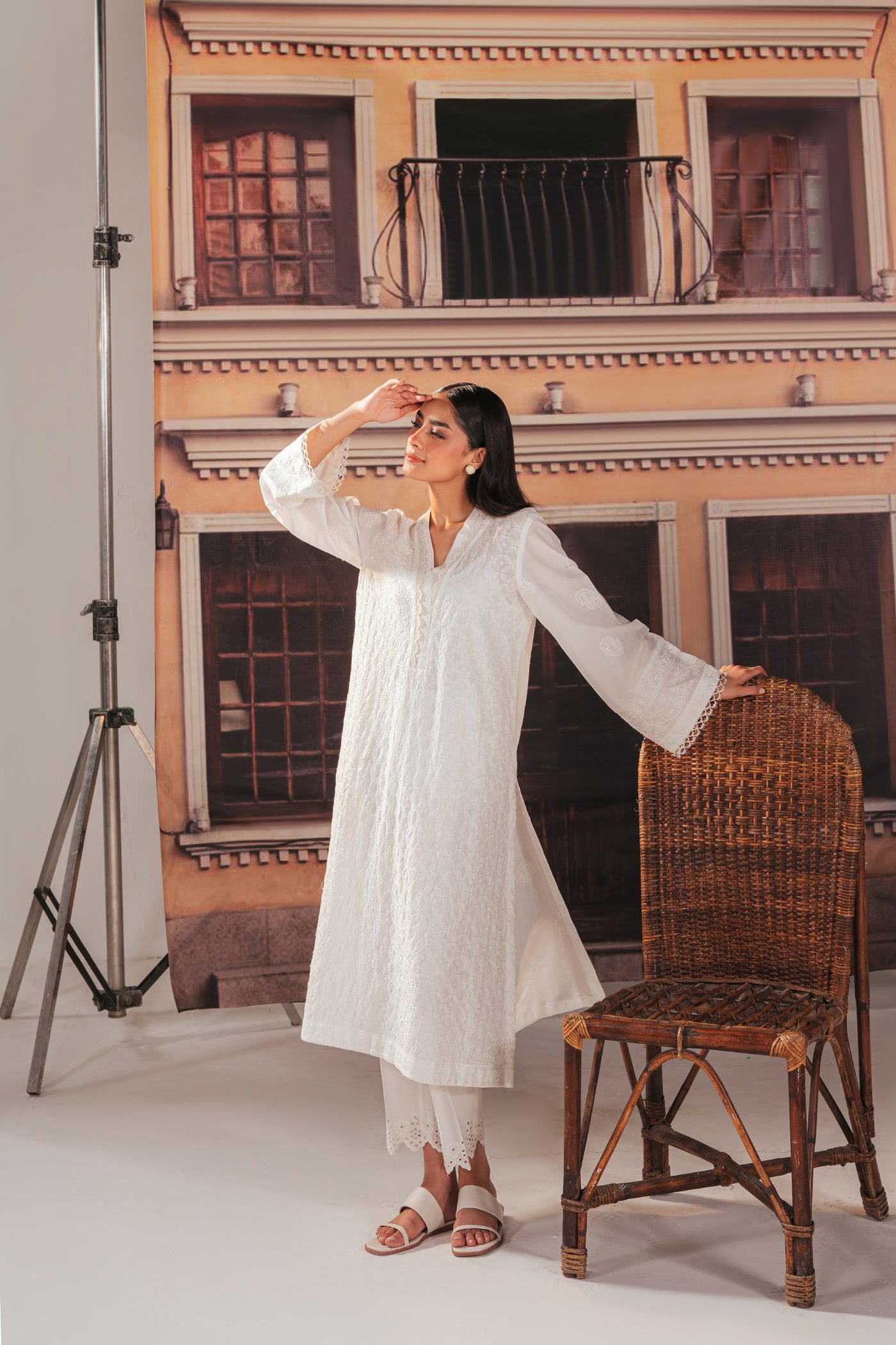 Embroidered Lawn Kurta