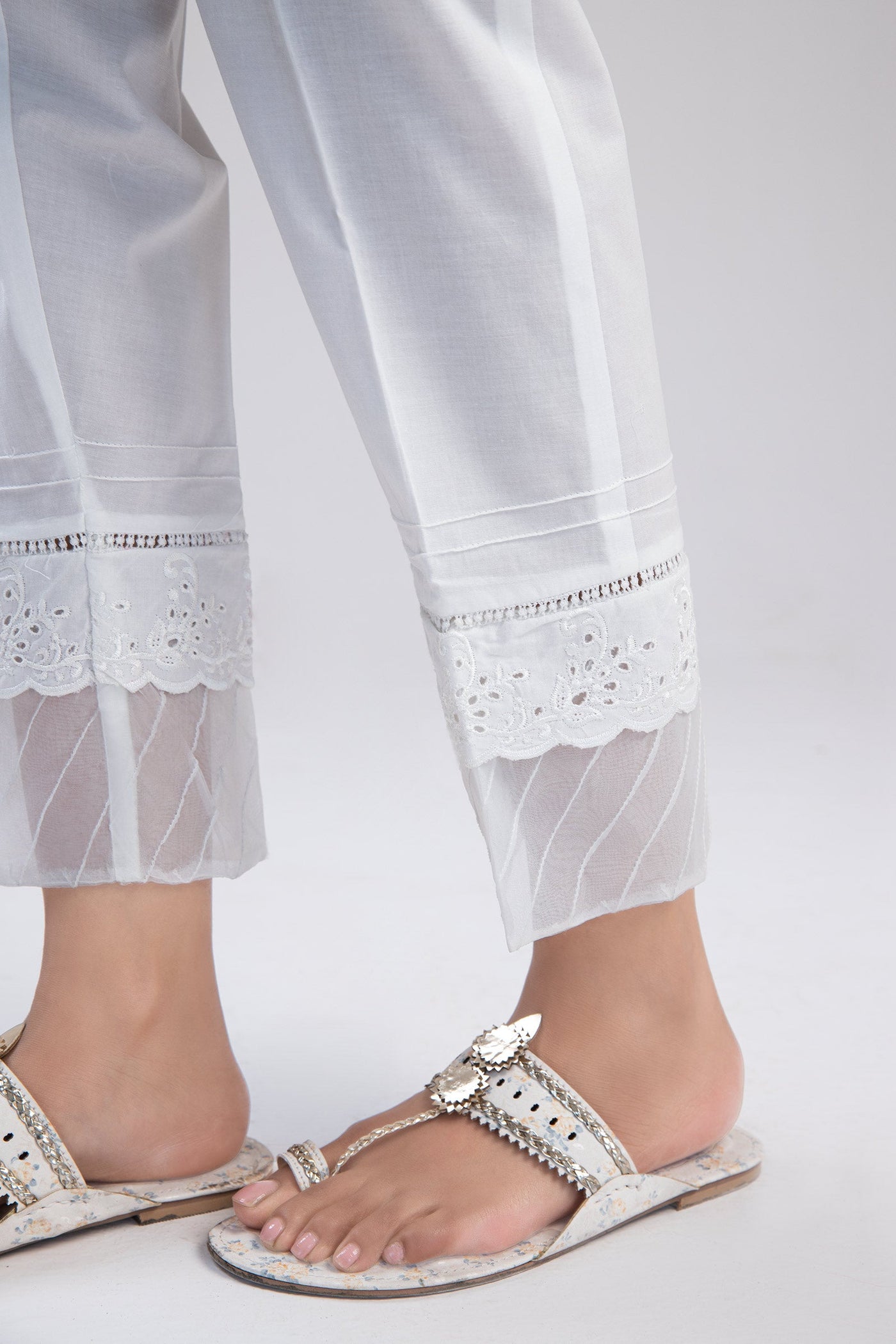 Cambric Straight Trousers | MB-EA24-36