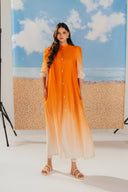 Embroidered Arabic Lawn Tunic