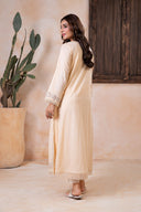 2 Piece Embroidered Dobby Lawn Suit