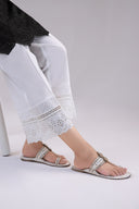 Cambric Wide Leg Trousers