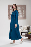 Solid Arabic Lawn Dress