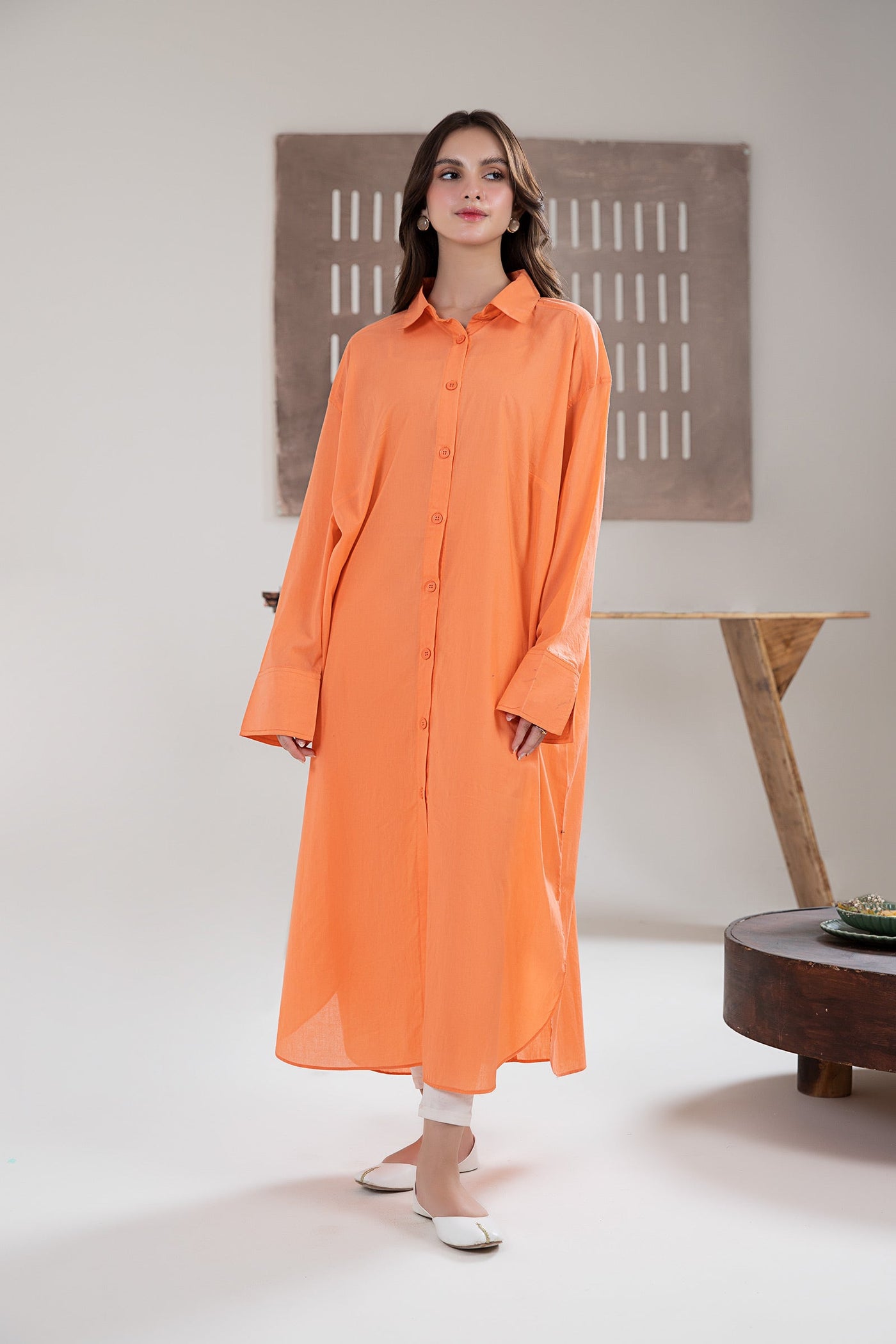 Solid Cambric Tunic | MB-EA24-67