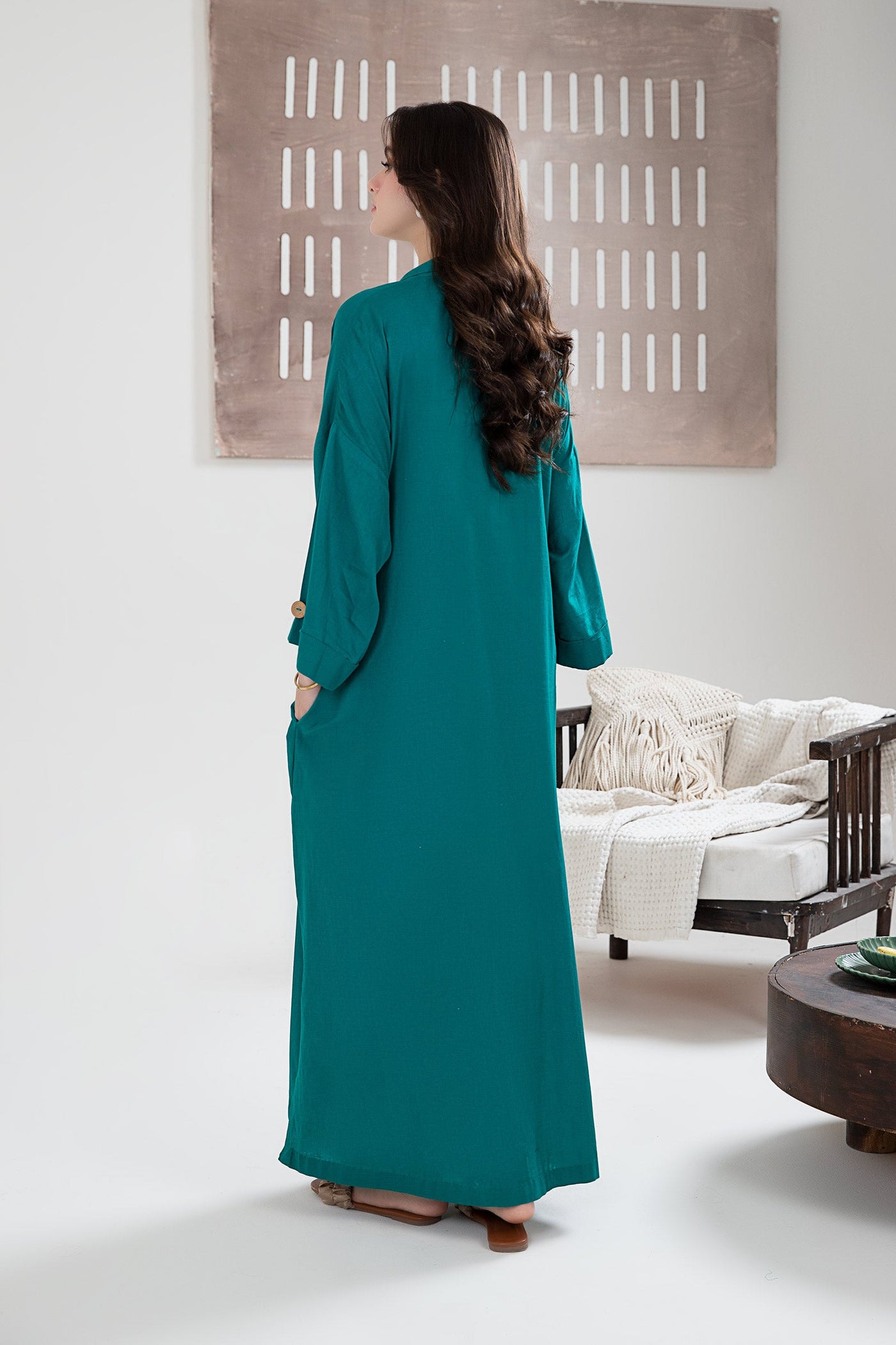 Solid Dobby Lawn Tunic