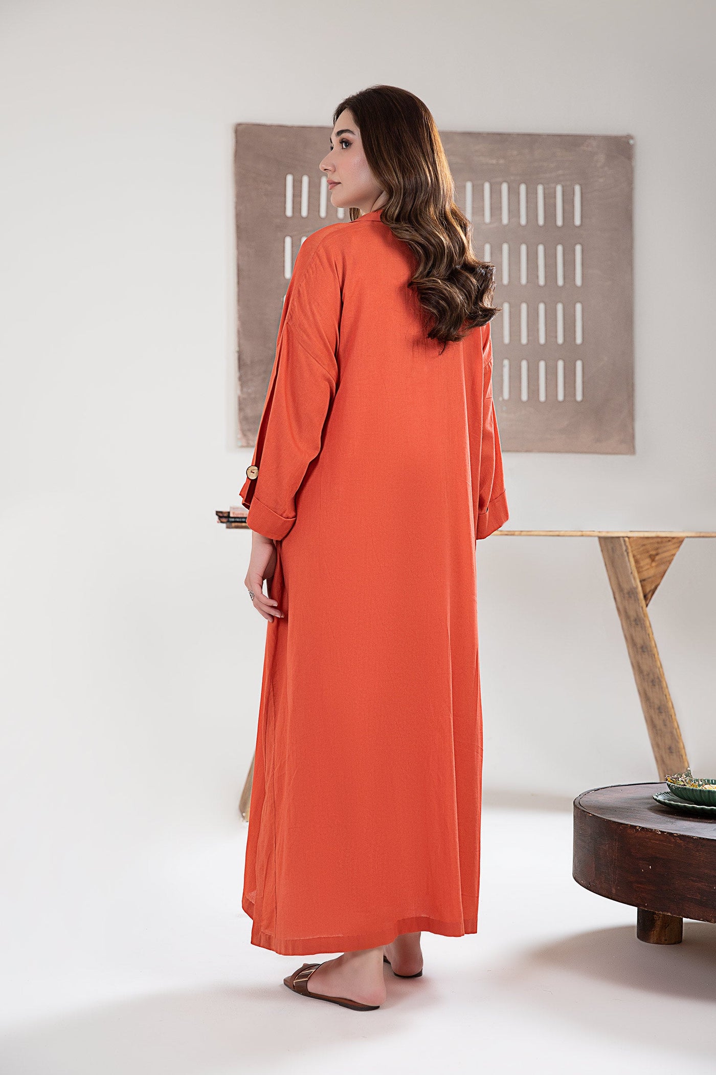 Solid Dobby Lawn Tunic