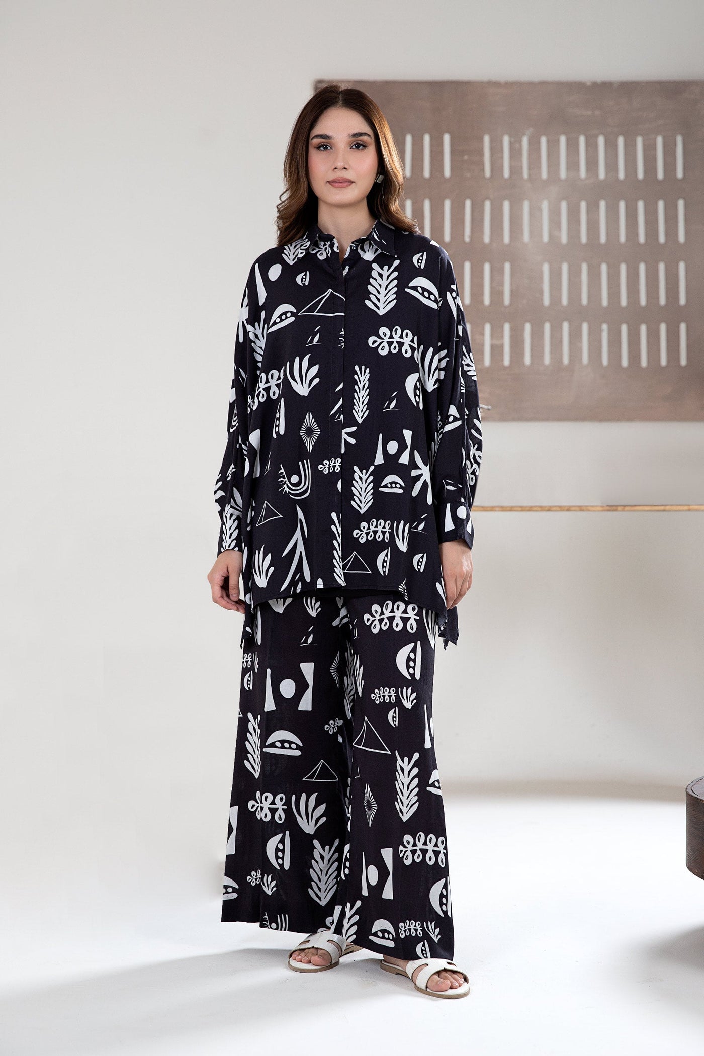 Printed Arabic Lawn Co-Ord Set