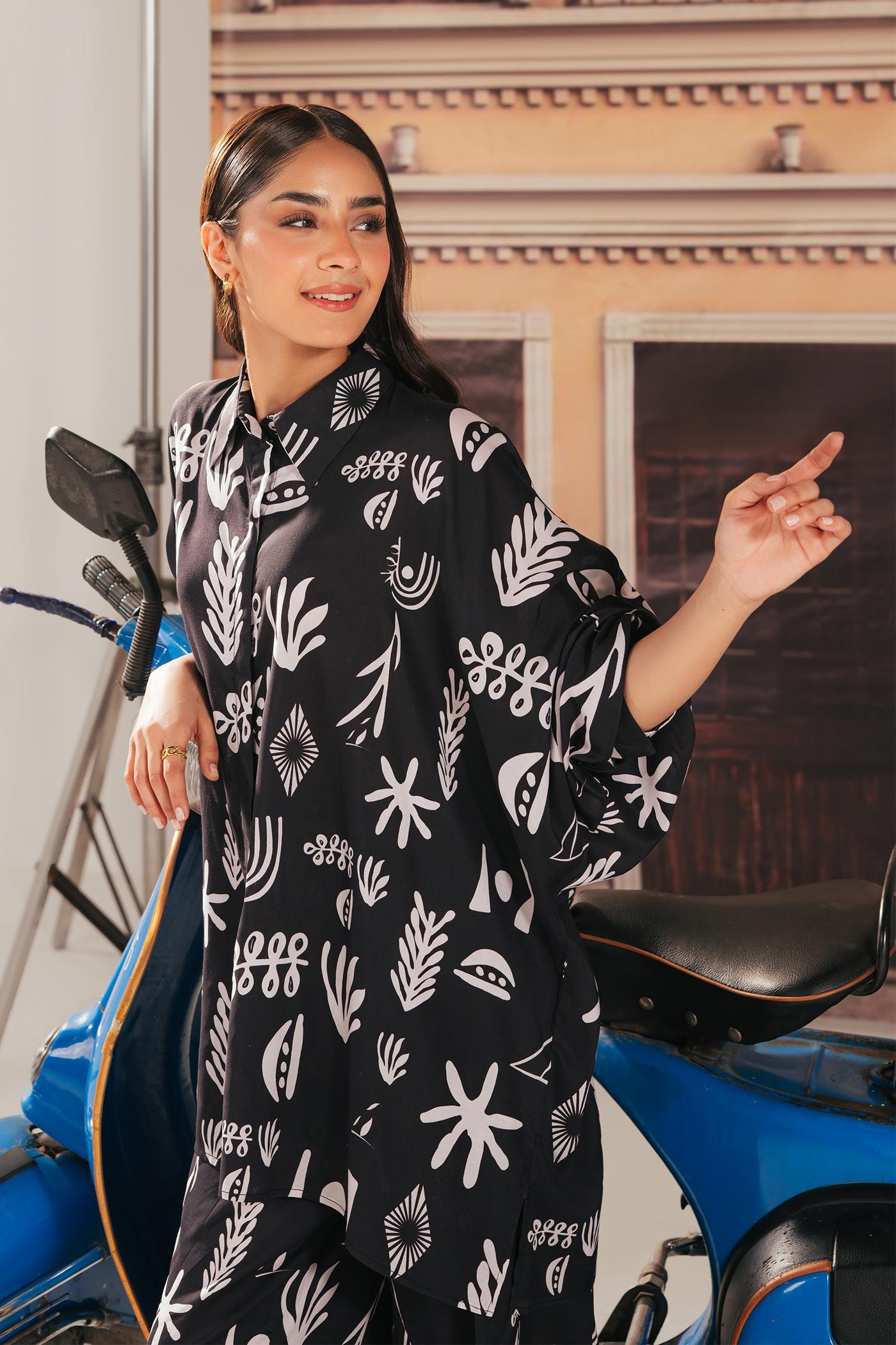 Printed Arabic Lawn Co-Ord Set