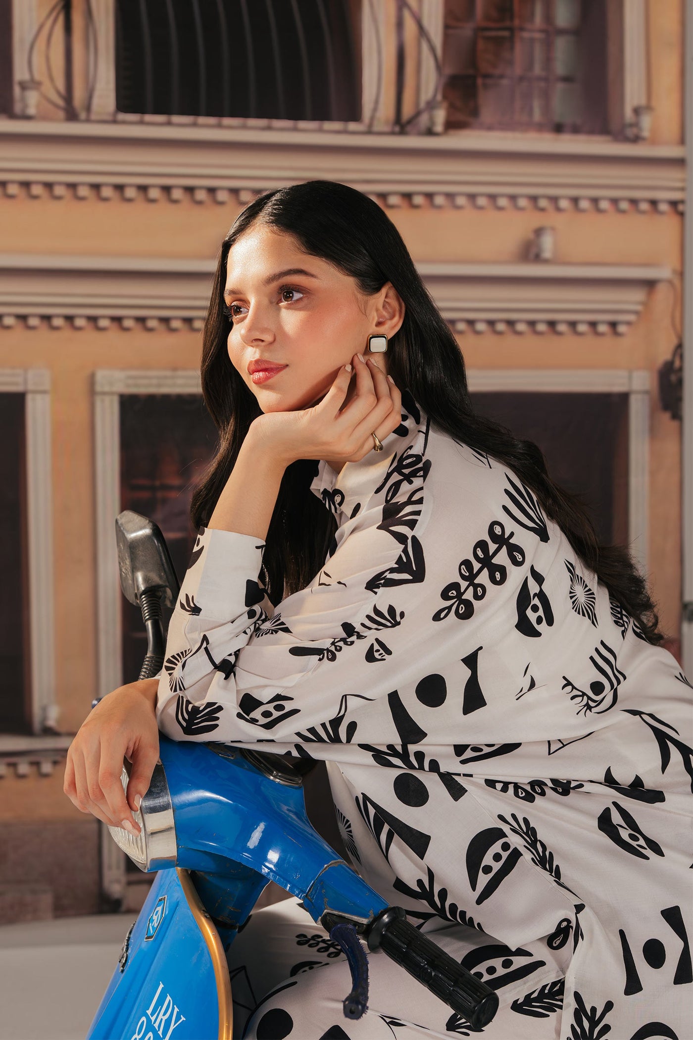 Printed Arabic Lawn Co-Ord Set