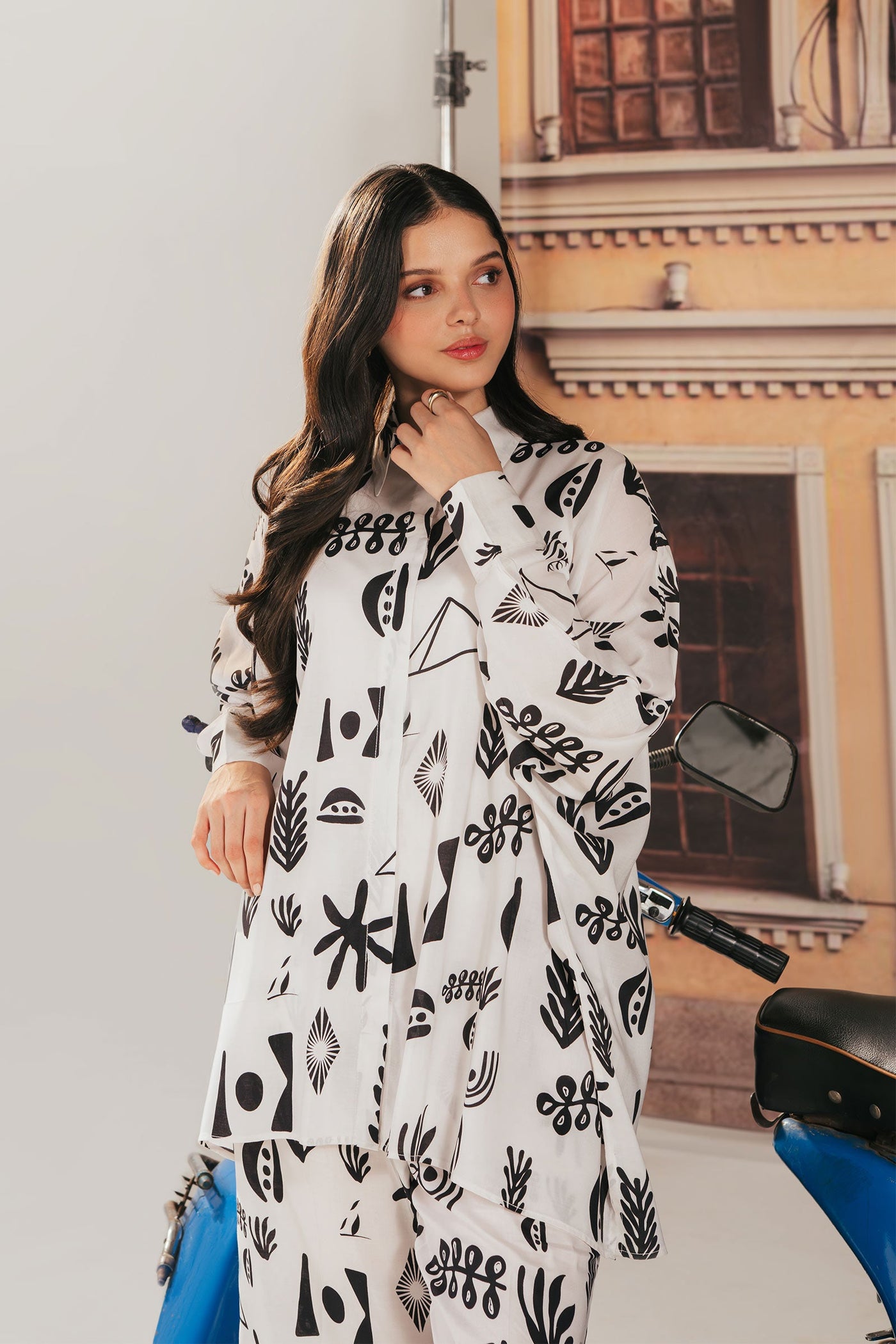 Printed Arabic Lawn Co-Ord Set