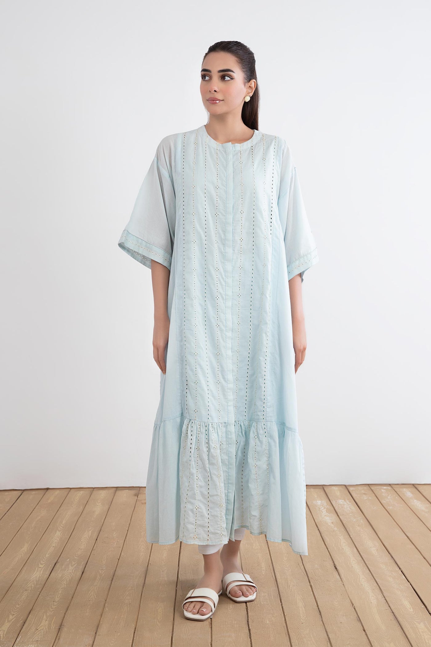 Embroidered Lawn Dress