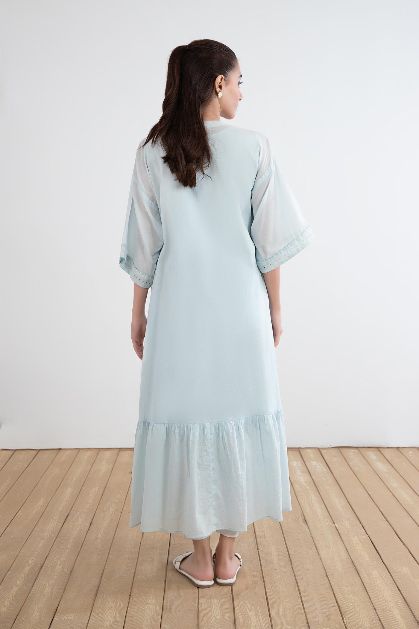 Embroidered Lawn Dress