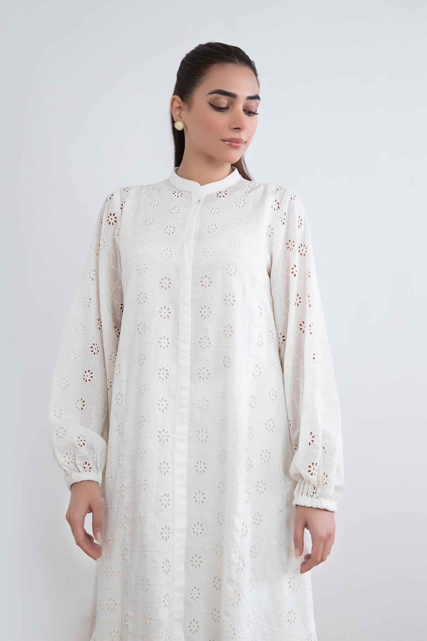 Embroidered Lawn Dress