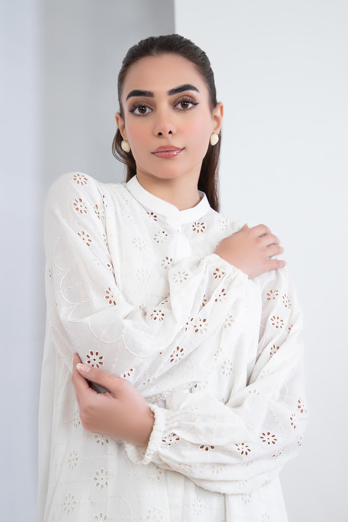 Embroidered Lawn Dress