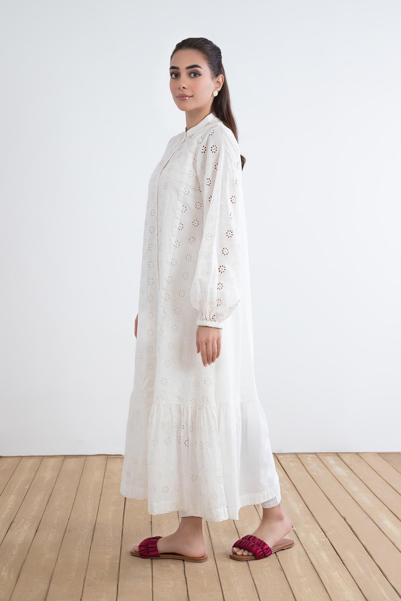 Embroidered Lawn Dress