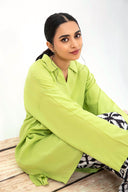 2 Piece Dyed Arabic Lawn Suit