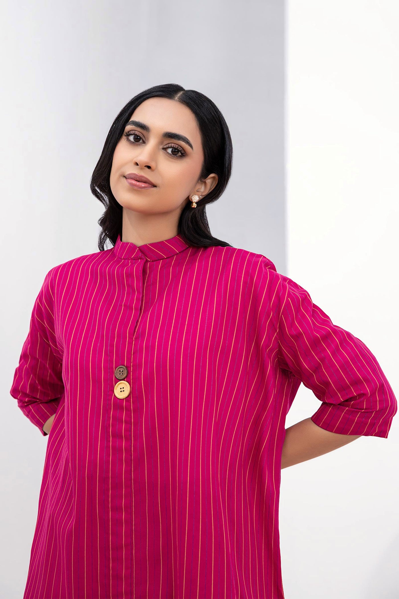 Dyed Arabic Lawn Co-Ord Set