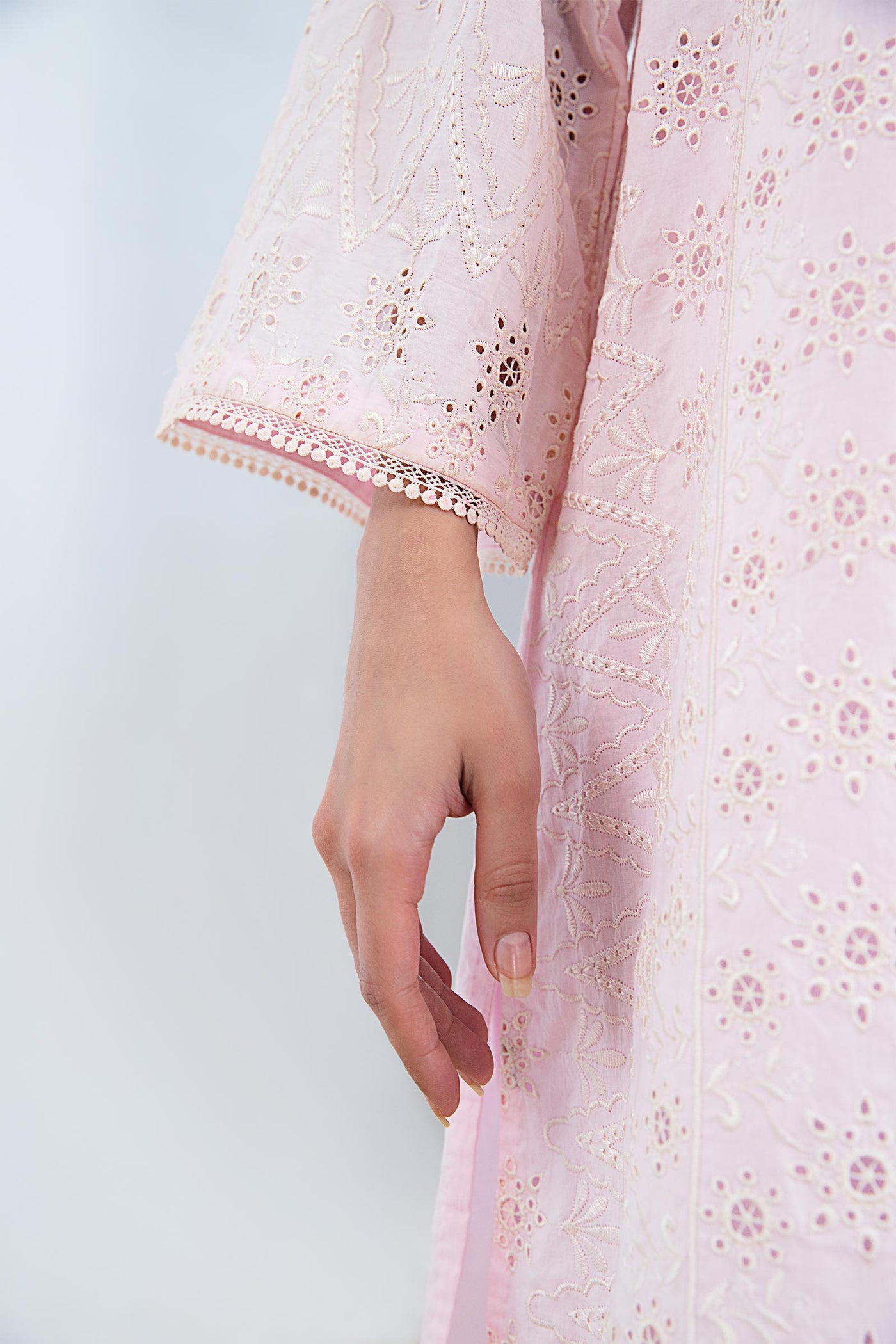 Embroidered Lawn Tunic Shirt