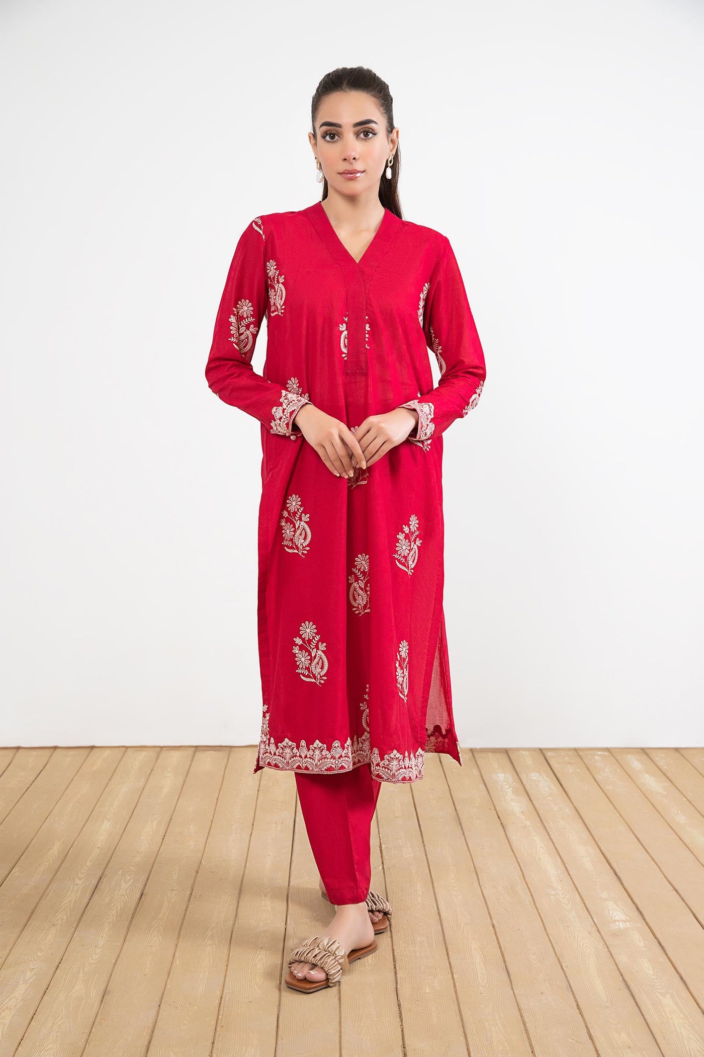 2 Piece Embroidered Lawn Suit
