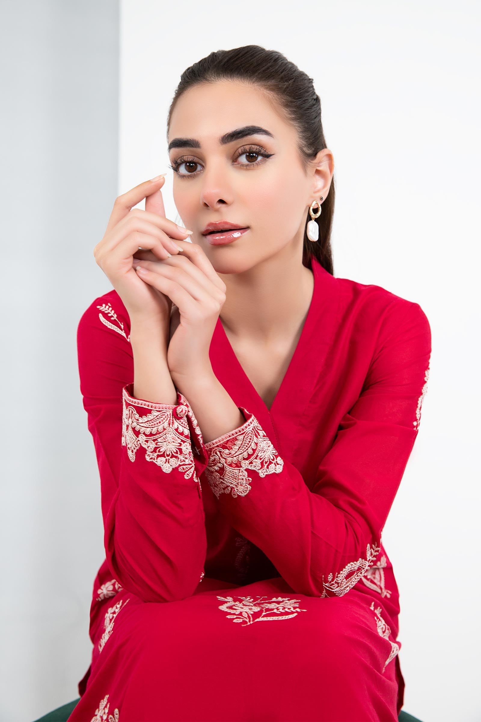2 Piece Embroidered Lawn Suit M Basics By Maria B PK 2 piece embroidered lawn suit m basics by maria b pk