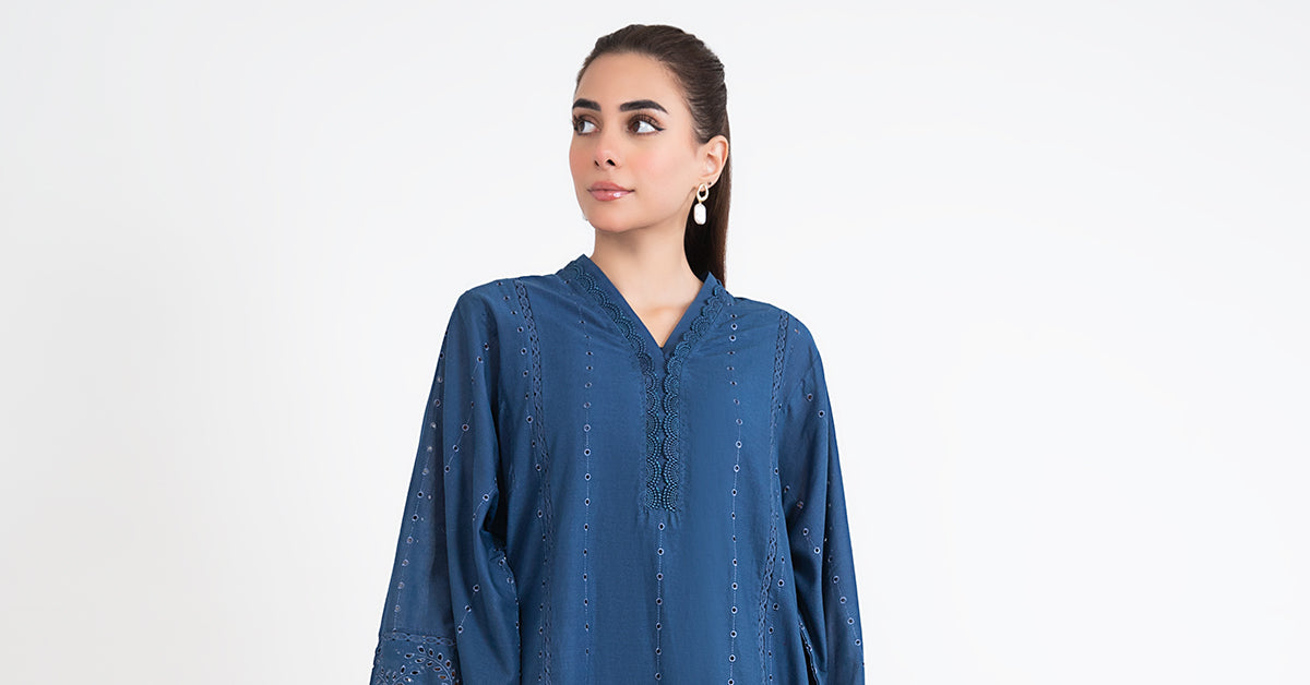 Embroidered Lawn Kurta