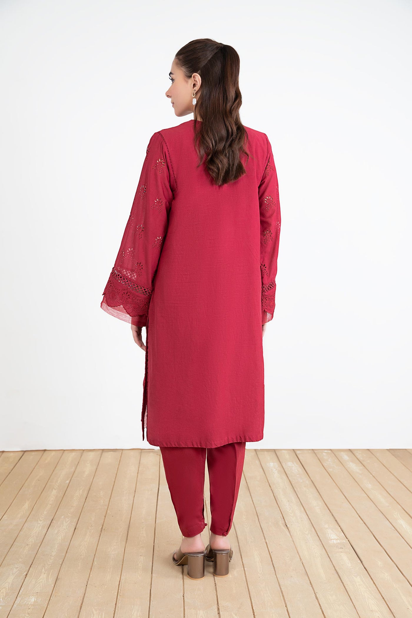 Embroidered Lawn Kurta