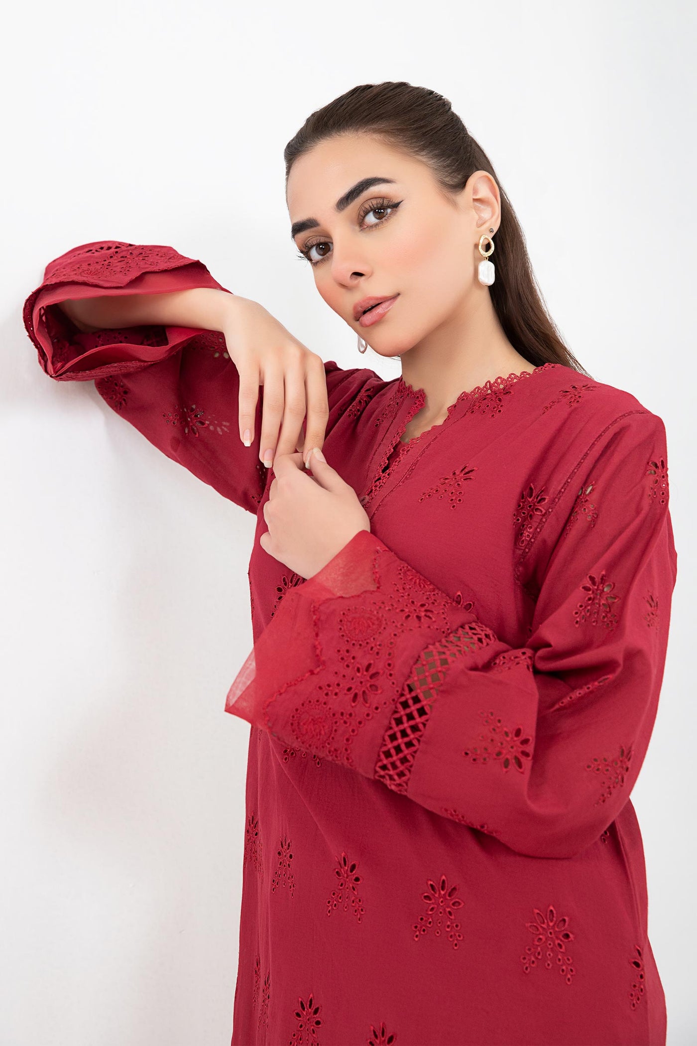 Embroidered Lawn Kurta