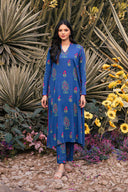 2 Piece Printed Arabic Lawn Suit