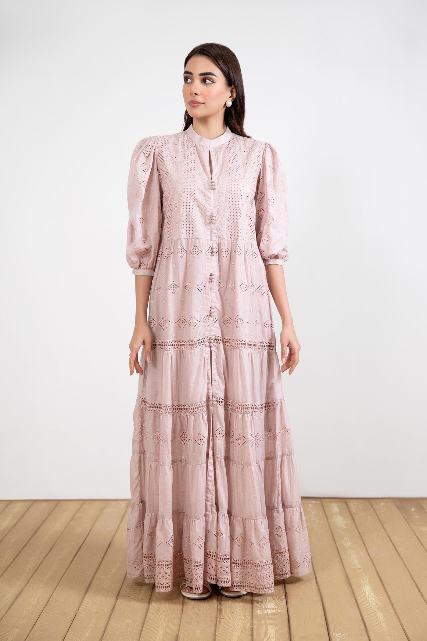 Embroidered Lawn Dress